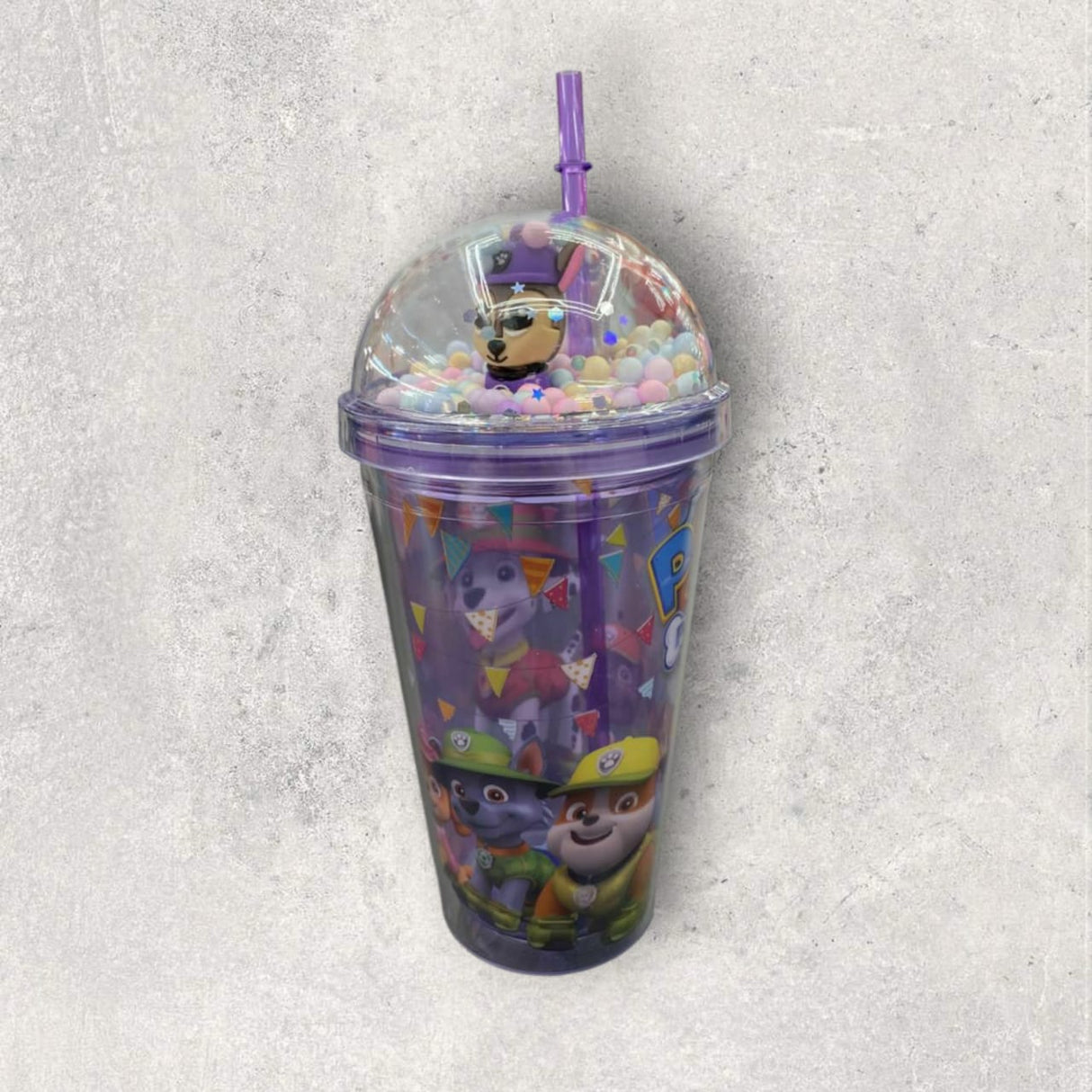 Paw Patrol Confetti Dome Tumbler