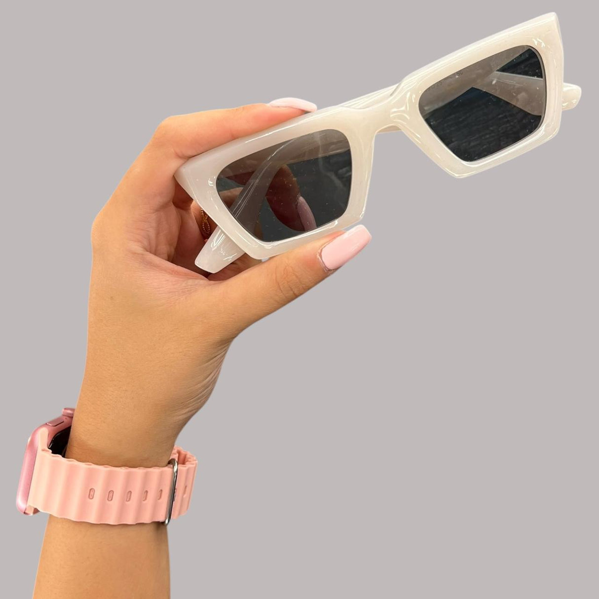 White sunglasses