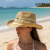Sea shell beach hat