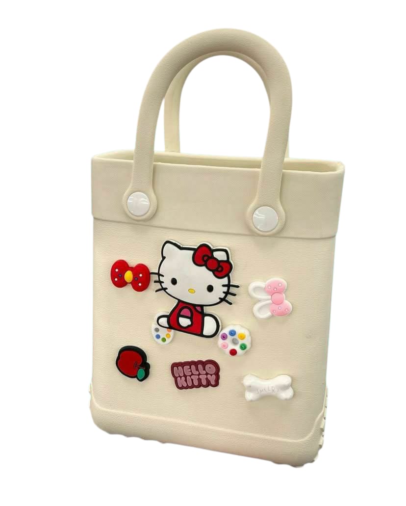 Hello kitty crocs bag