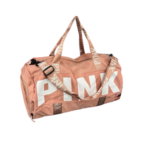 pink gym bag