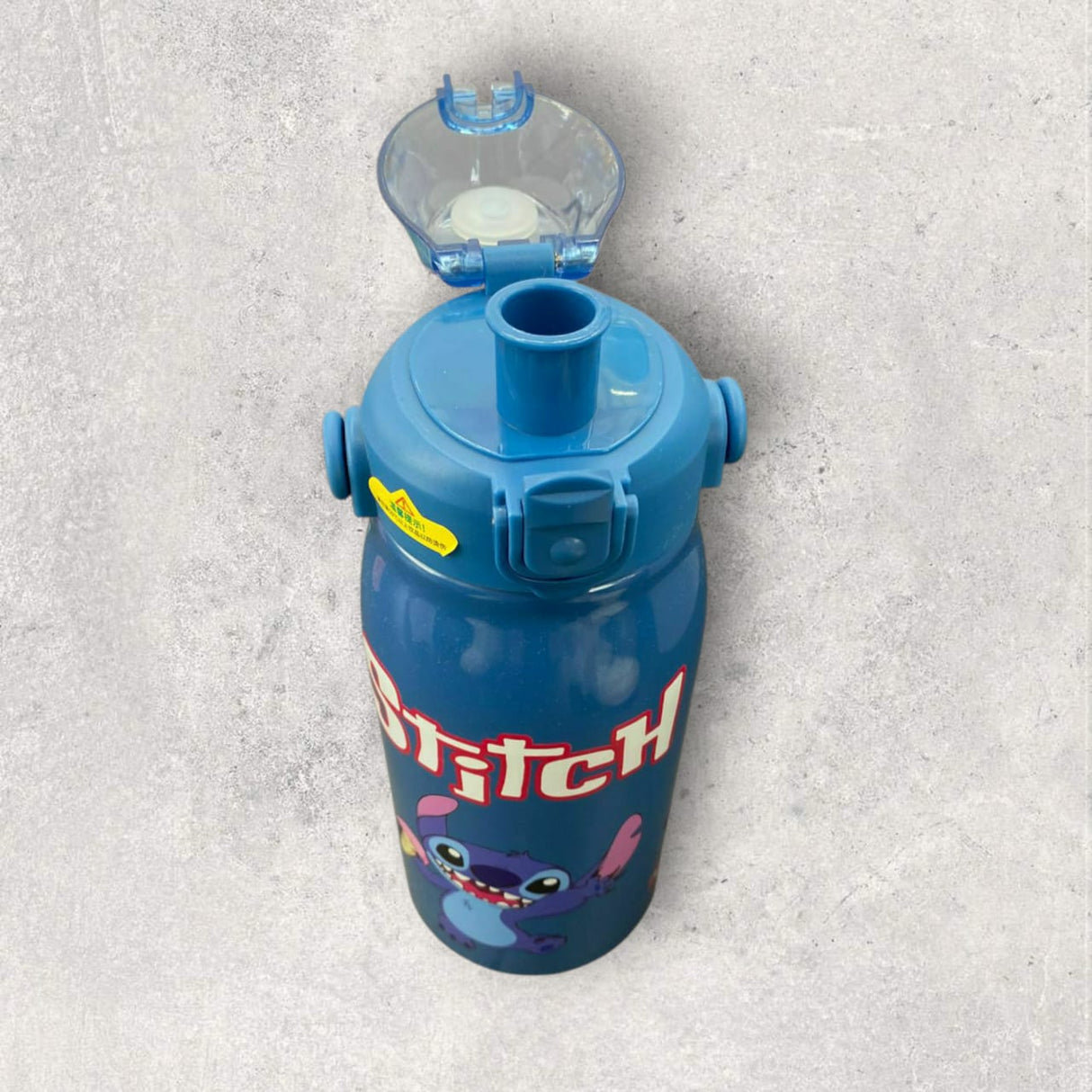 Dark-Blue Stitch Stainless Steel Water Bottle