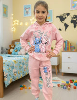 Stitch Hoodie Set Girl
