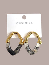 Marble Earrings