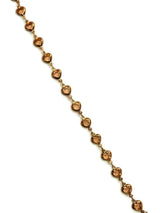 Hearts anklet