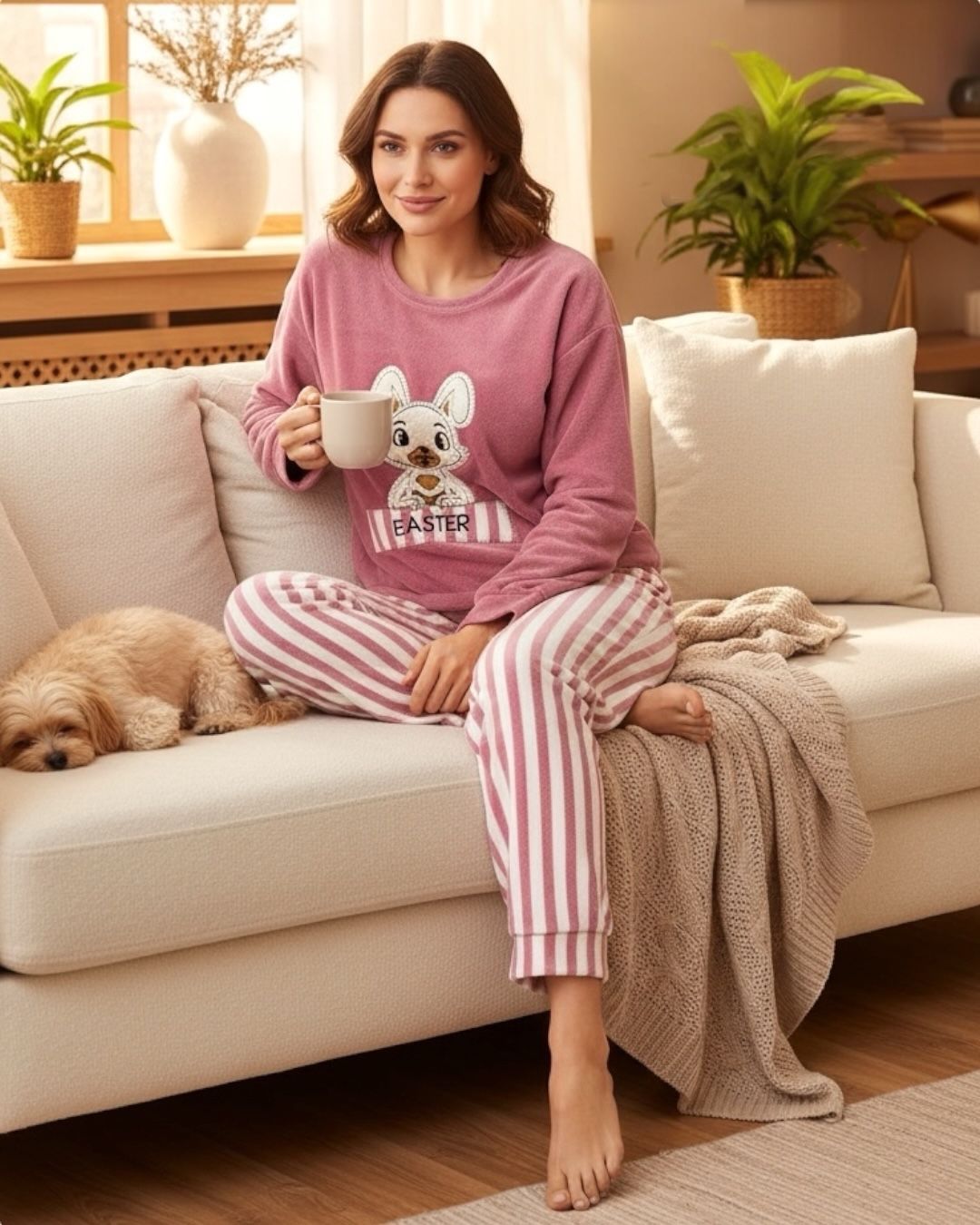 Easter Fleece PJ