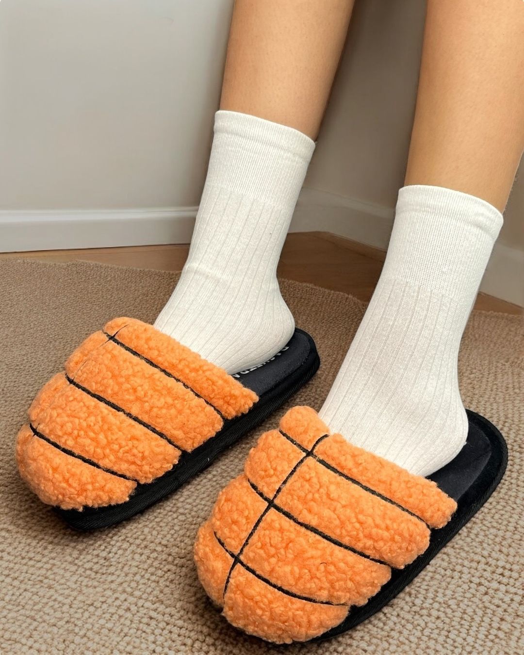 Cozy Basketball Slippers