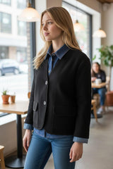 Cozy Button Jacket