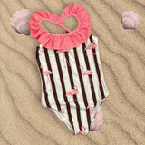 Flamingo one-piece swimsuit