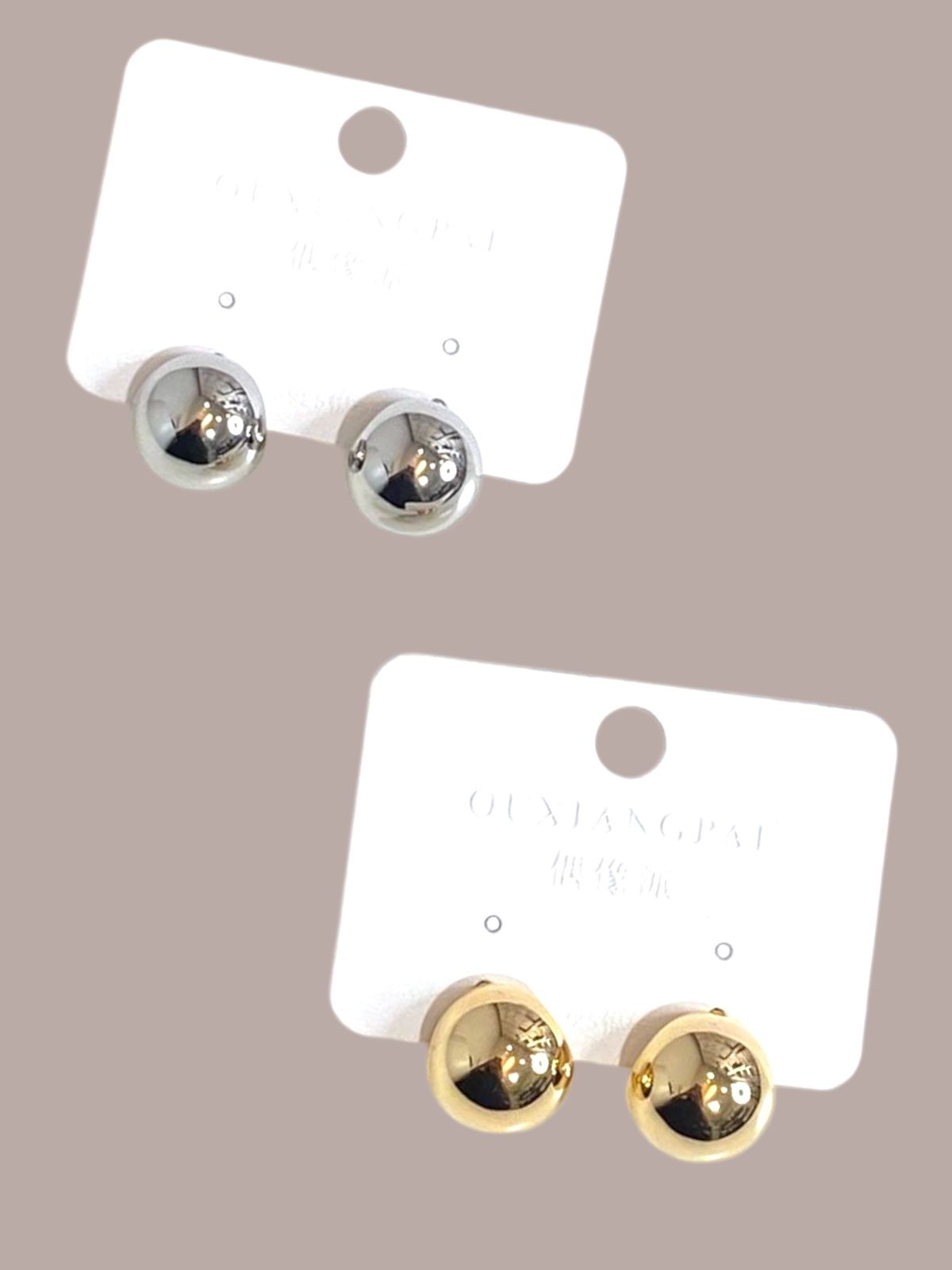 Round Earrings