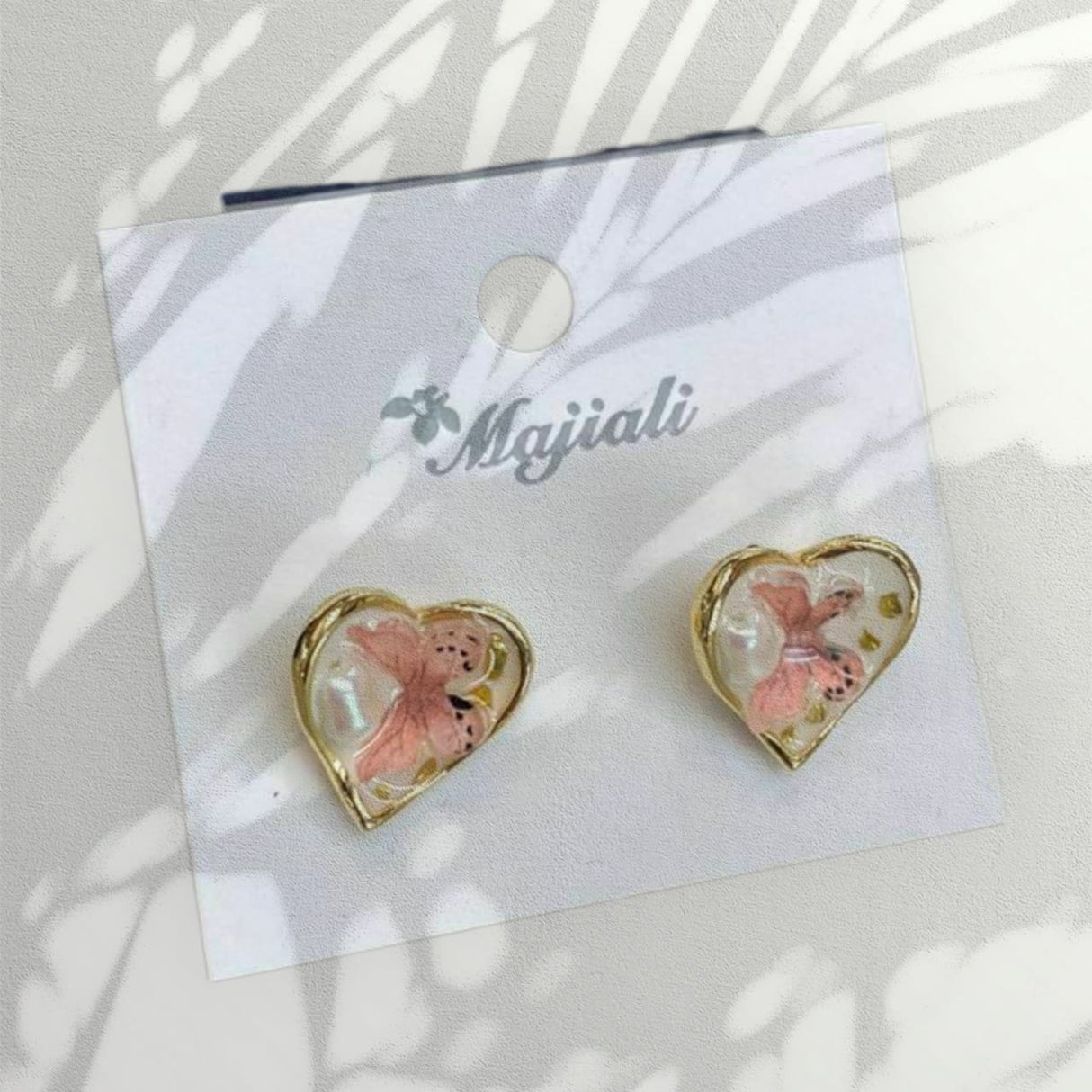 Heart earrings