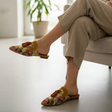 Floral Handmade Slipper