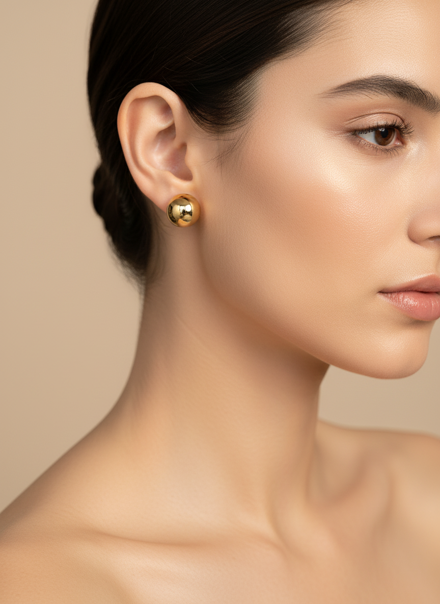 Round Earrings