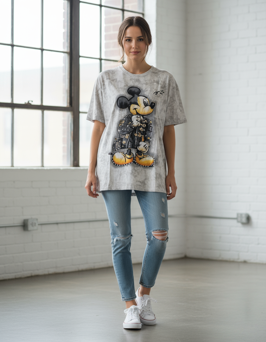 oversized mickey shirt
