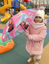 Pink Frozen Umbrella