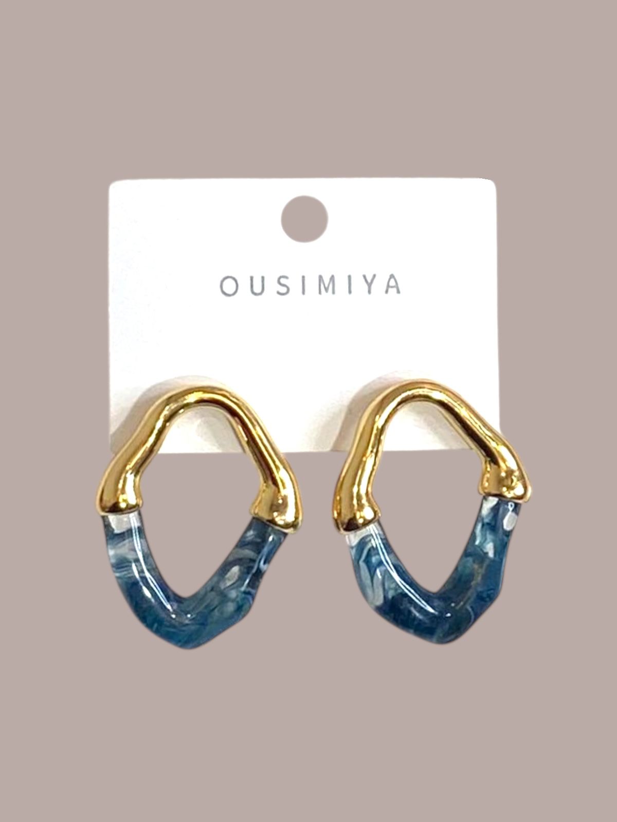 Marble Earrings