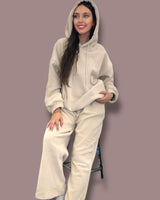 Bold Beige Jogging Set