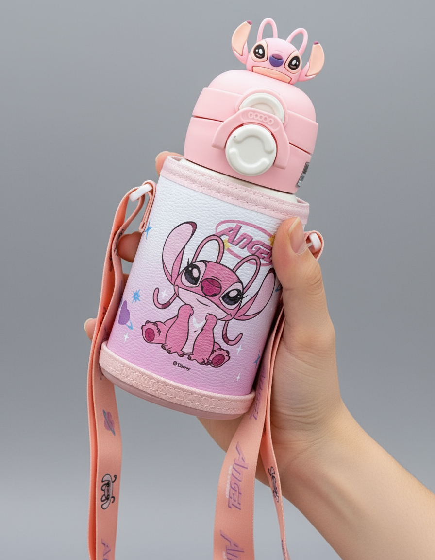 Stitch Pink Bottle