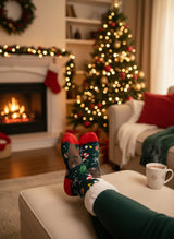 Gingerbread Christmas Socks
