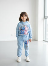 Stitch Hoodie Set Girl