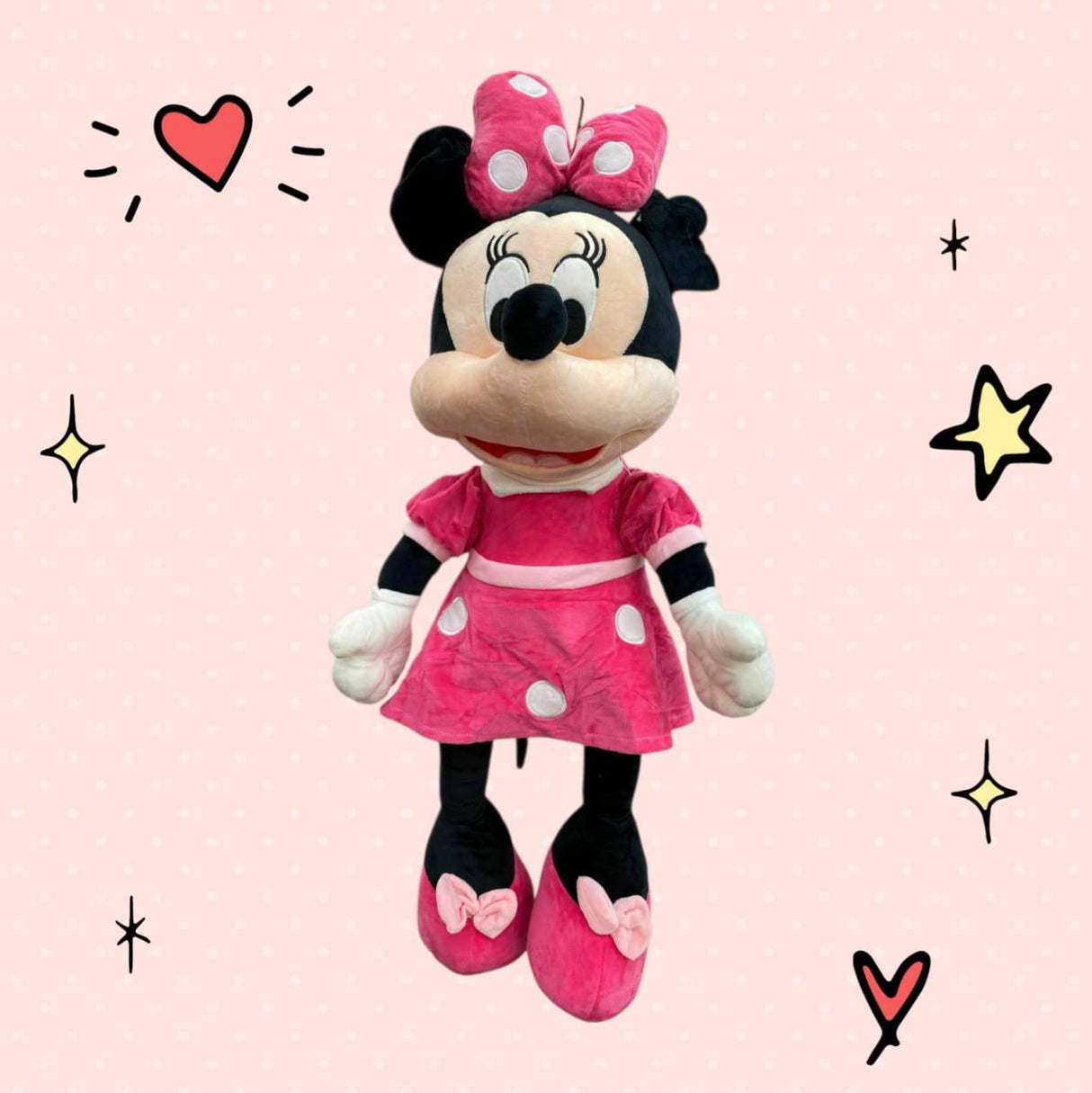 Minnie Mouse Big Plush Doll