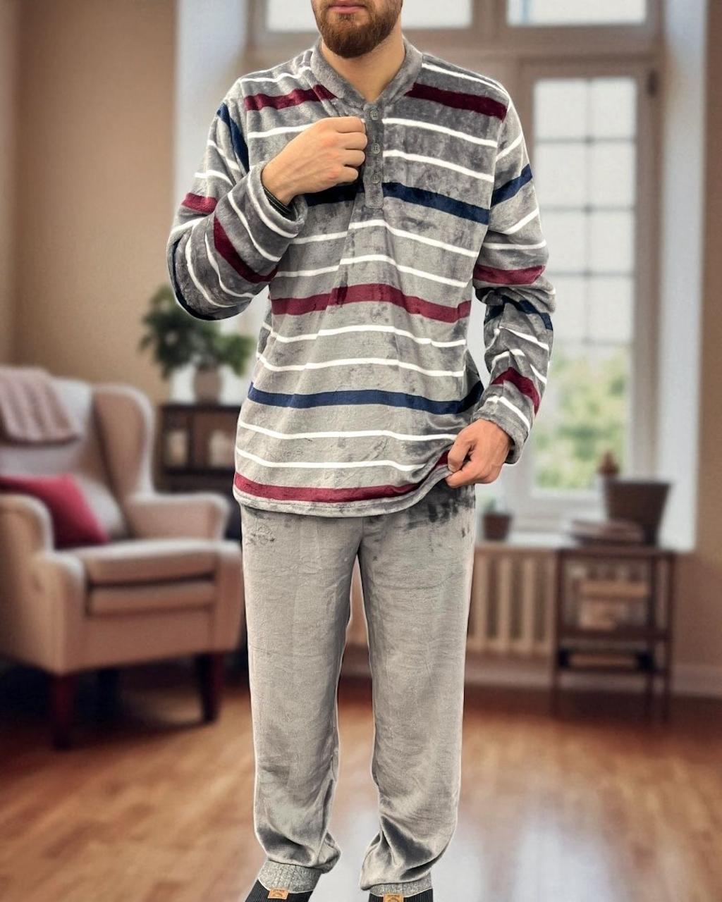Grey Fleece PJ