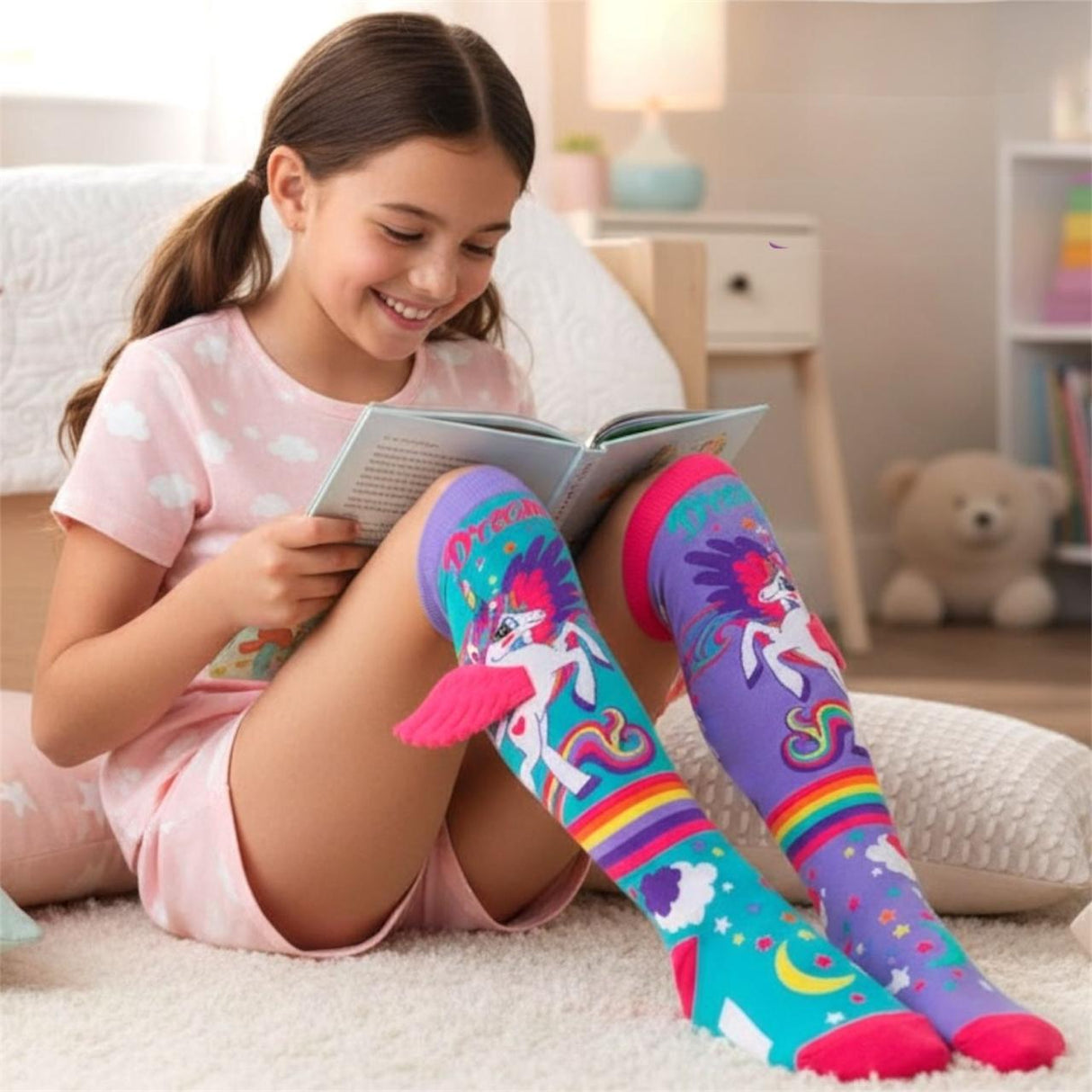 Mermaid Colorful Long Socks