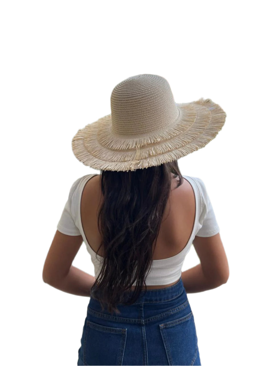 Large straw hat