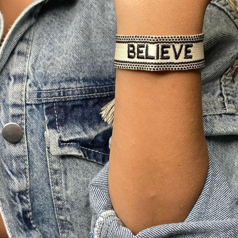 Believe Friendship Bracelet