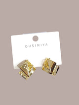Square earrings