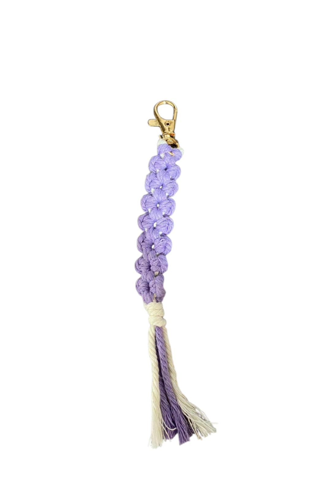 Braided keychain