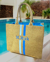 Personalized beach bag