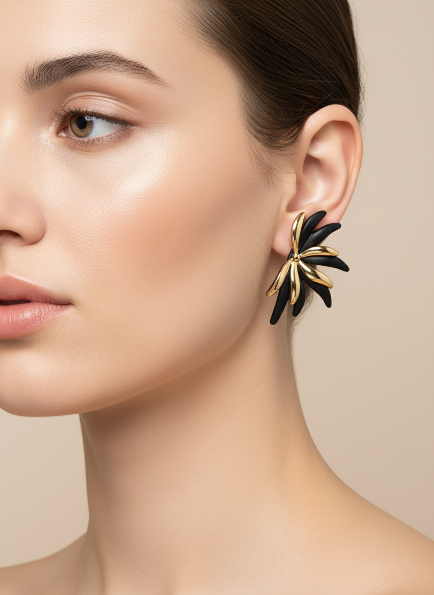 Dazzling earrings