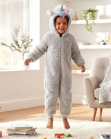 Grey Unicorn Onesie