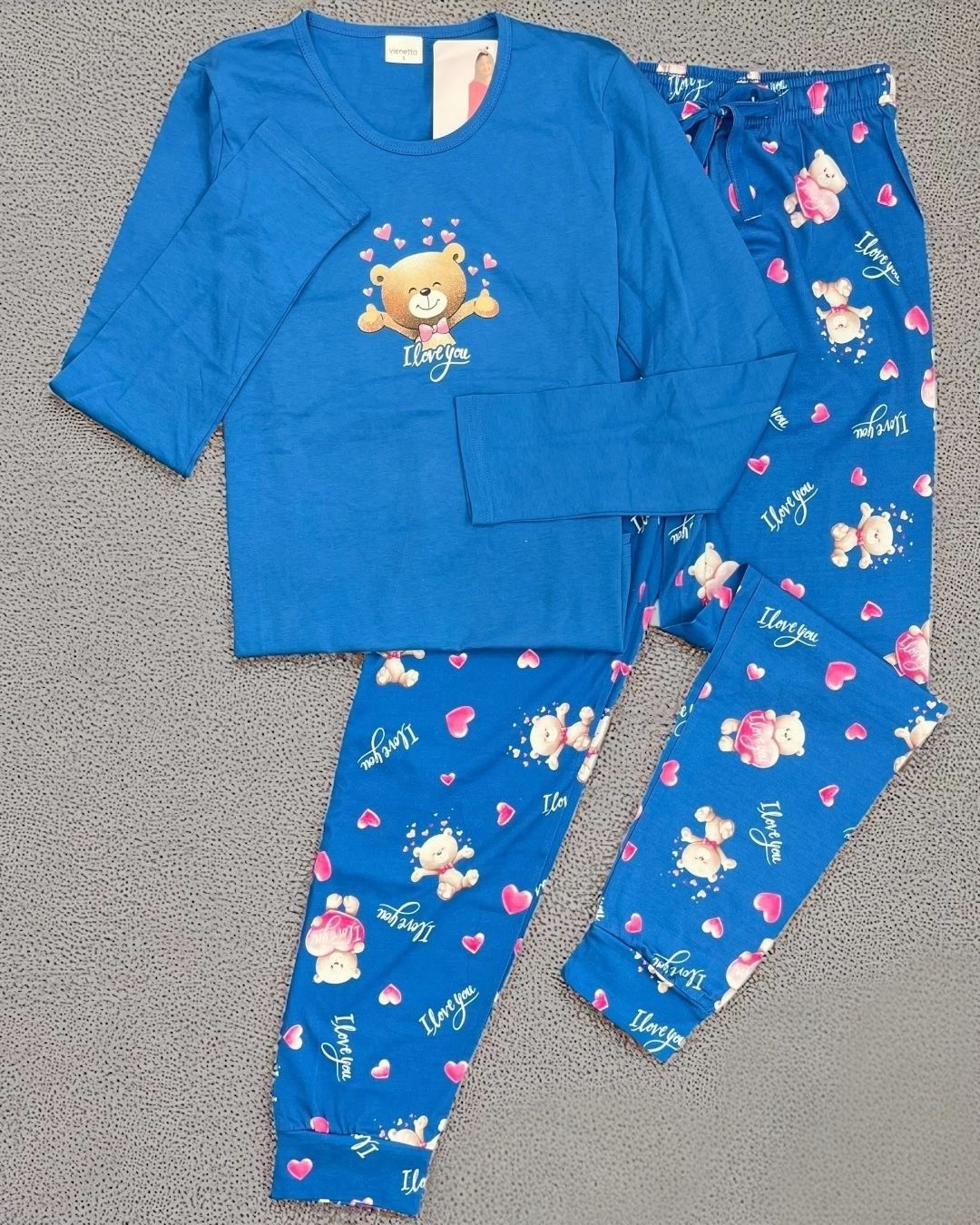Blue Teddy PJ
