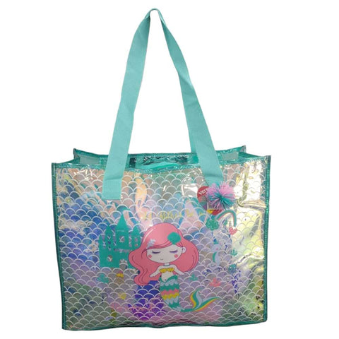 Aqua Transparent Mermaid Bag 2