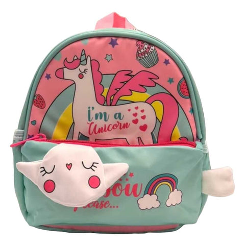 Aqua Unicorn Backpack 22