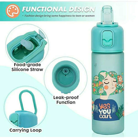Aqua 'Yes You Can' Water Bottle