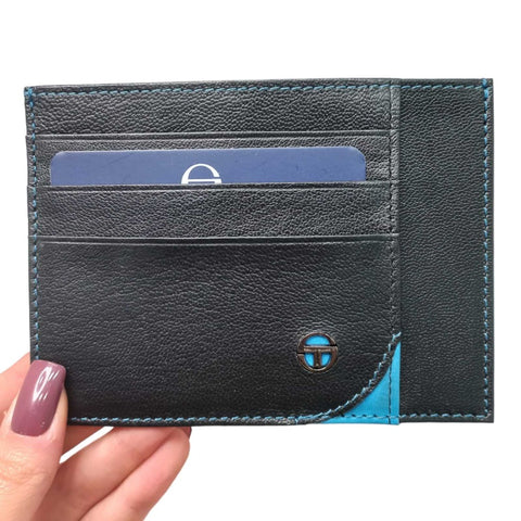 BLACK  credit card holder for men