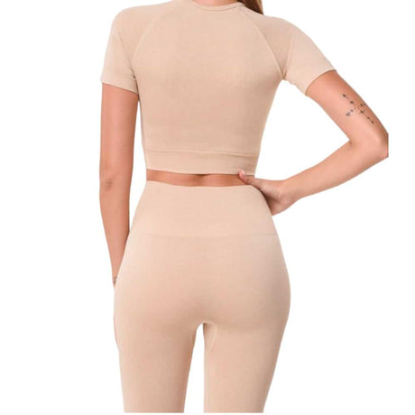Beige SP Sports Top-4