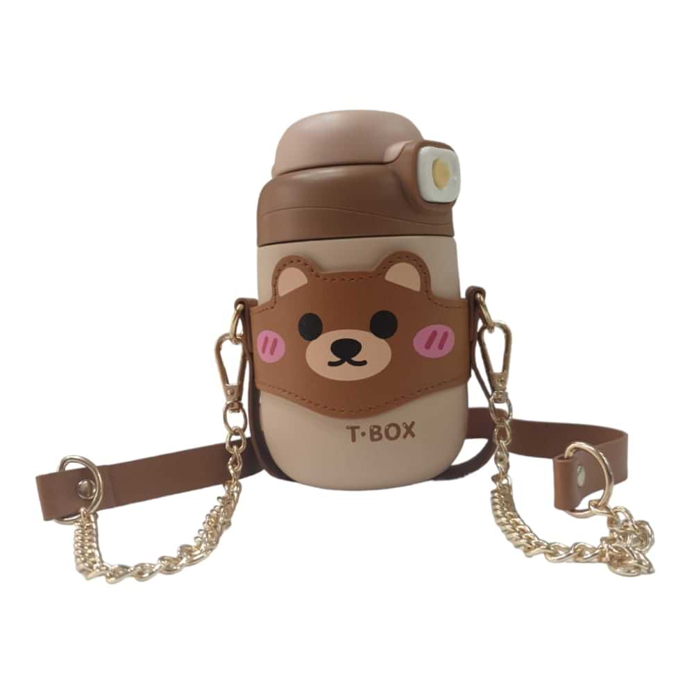 Beige T-Box Water Bottle