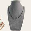 Black And Gold Crystal Beaded Necklace 1