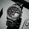 Black Elegant Stainless Steel Watch 24