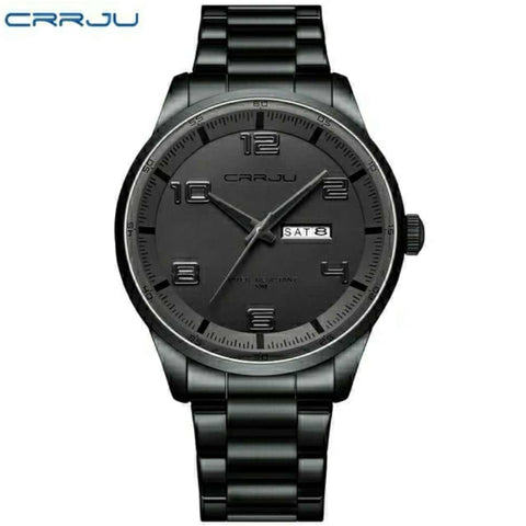 Black Elegant Stainless Steel Watch 27
