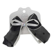 Black Hearts Bow Hairpins