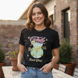 Black tshirt with tequila-themed graphic design