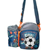Blue Football Lunch Bag 