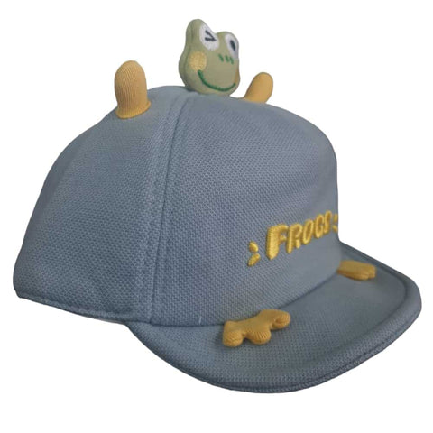 Blue Frog Hat 2