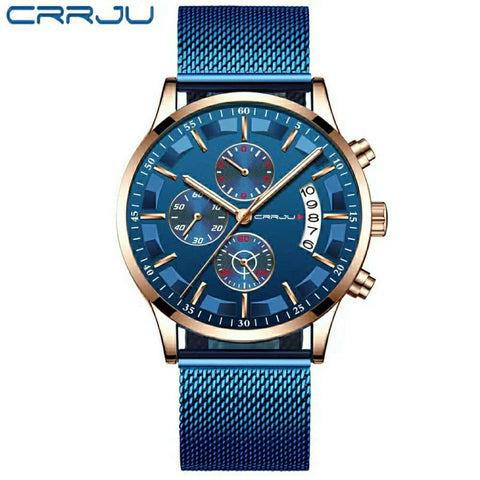 Blue Metal Crrju 22 Watch