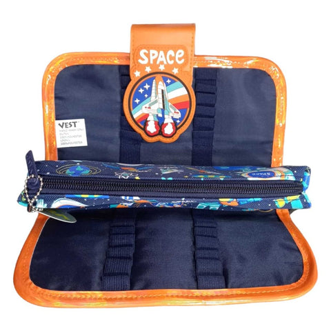 Blue Space Pencil Case